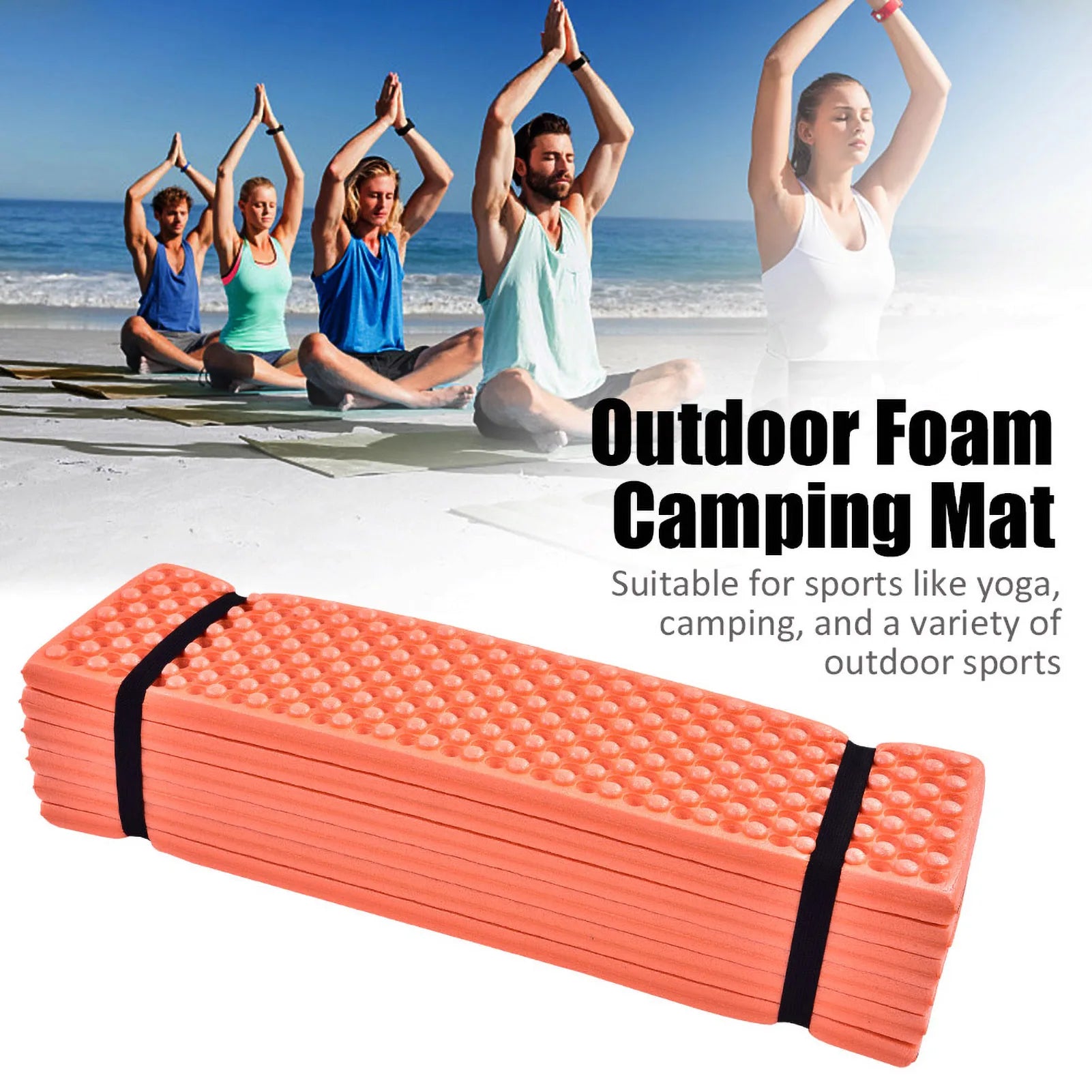 Outdoor Foam Camping Mat – Folding Waterproof Sleeping Pad